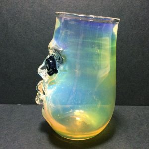 Silver Fumed Face Cup by Rocko Belloso